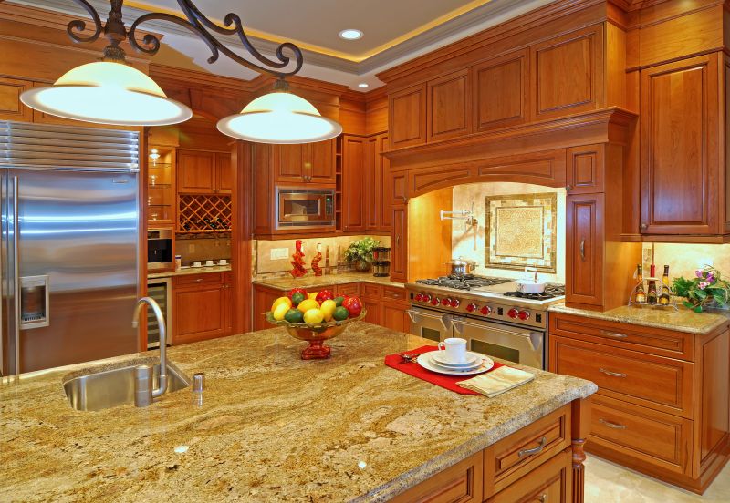 Built In Cabinetry Staining in Bloomington, IN