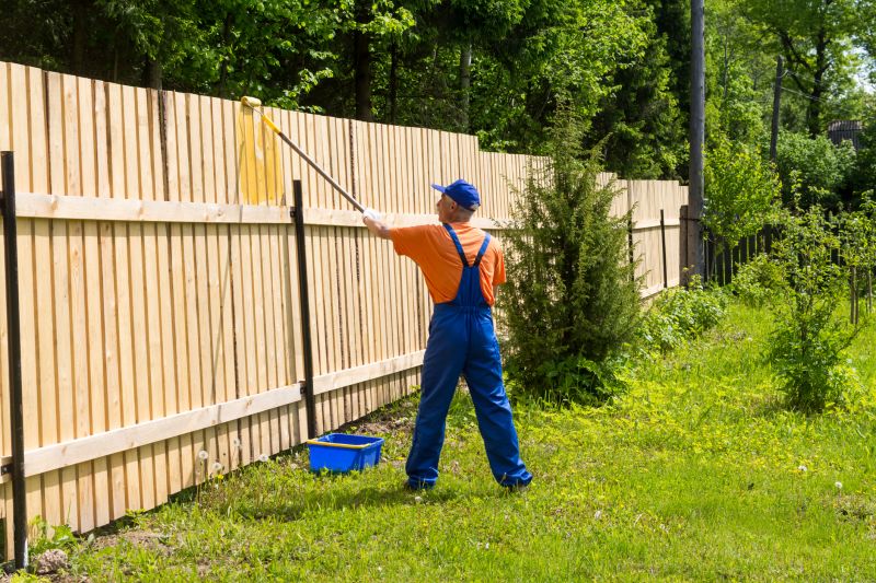Galvanized Fence Painting in Waco, TX