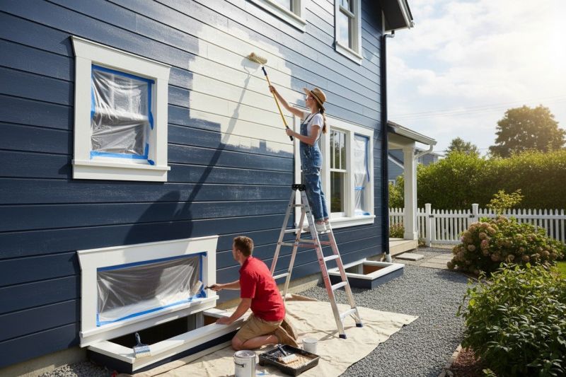 House Limewashing in Boulder, CO