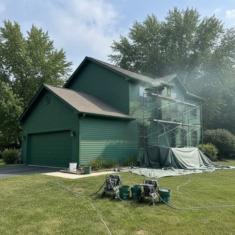 House Siding Painting in Waco, TX
