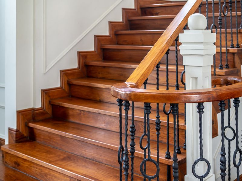 Interior Railing Painting in Waco, TX