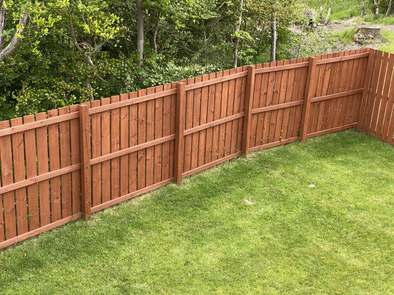 Residential Fence Painting
